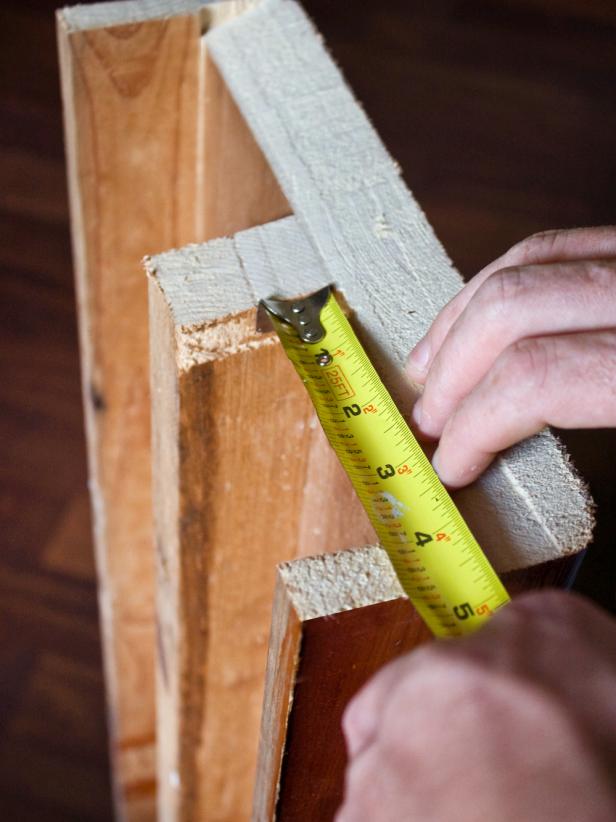 Measure Opening on Edge of Bench Measure Opening on Edge of Bench