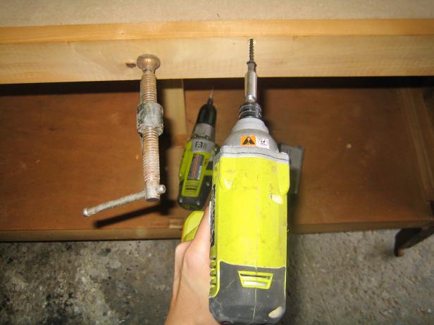 Secure Sub-Top & Screw in Place Secure Sub-Top & Screw in Place