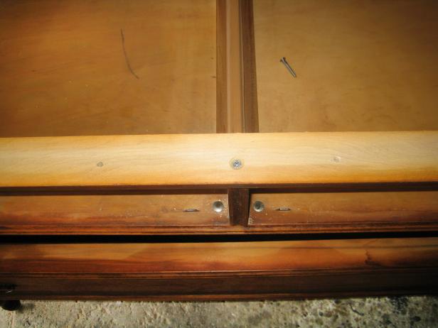 Reinforce Vanity Frame With Screws Reinforce Vanity Frame With Screws