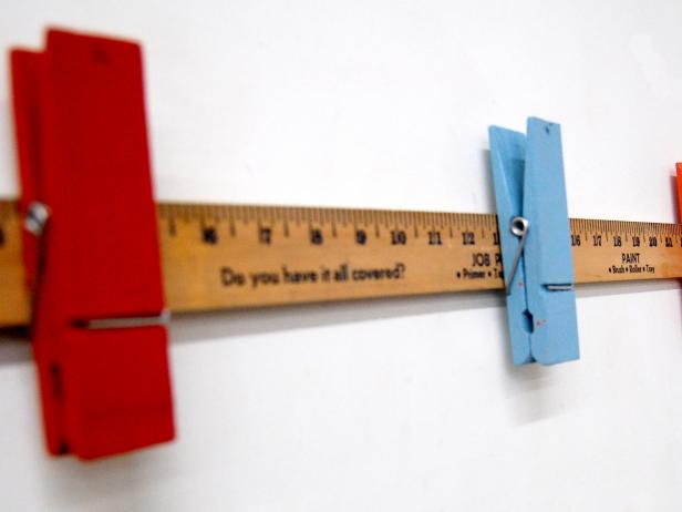 Hang Yardstick on the Wall Hang Yardstick on the Wall