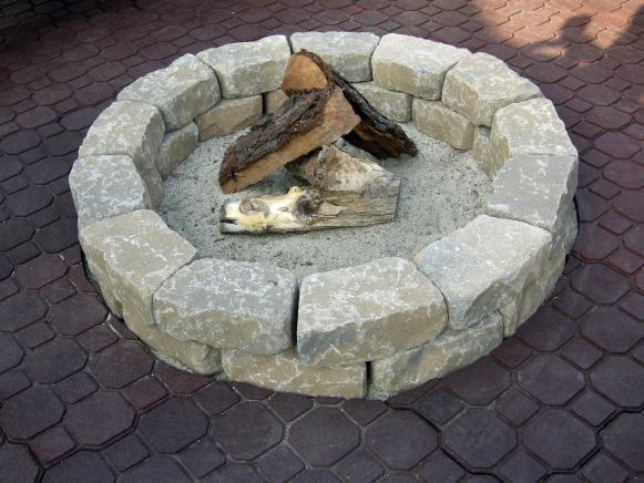 Stone Fire Pit Stone Fire Pit