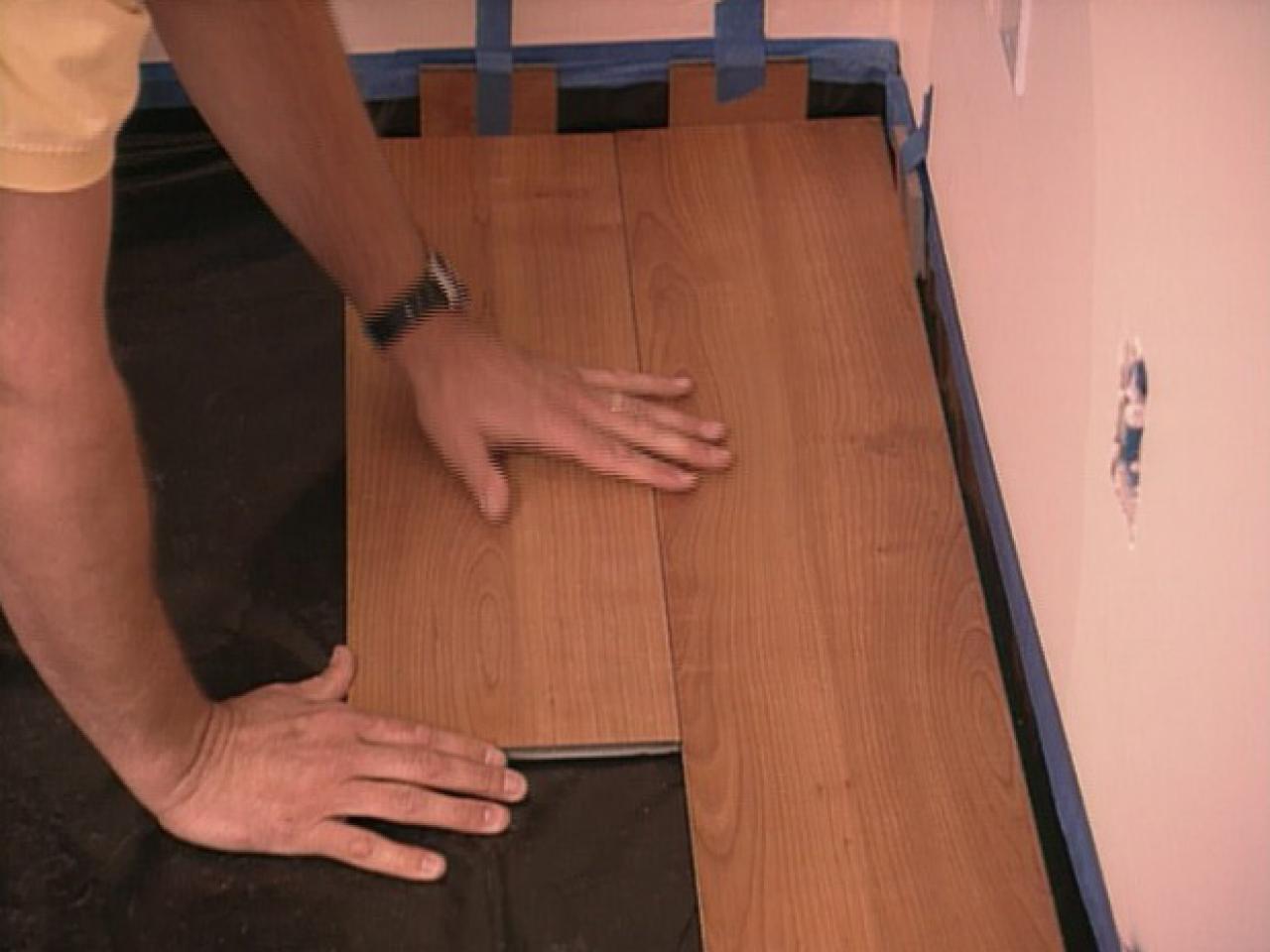 How to Install SnapTogether Laminate Flooring HGTV