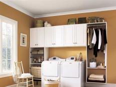 Laundry Room with Convenient Storage