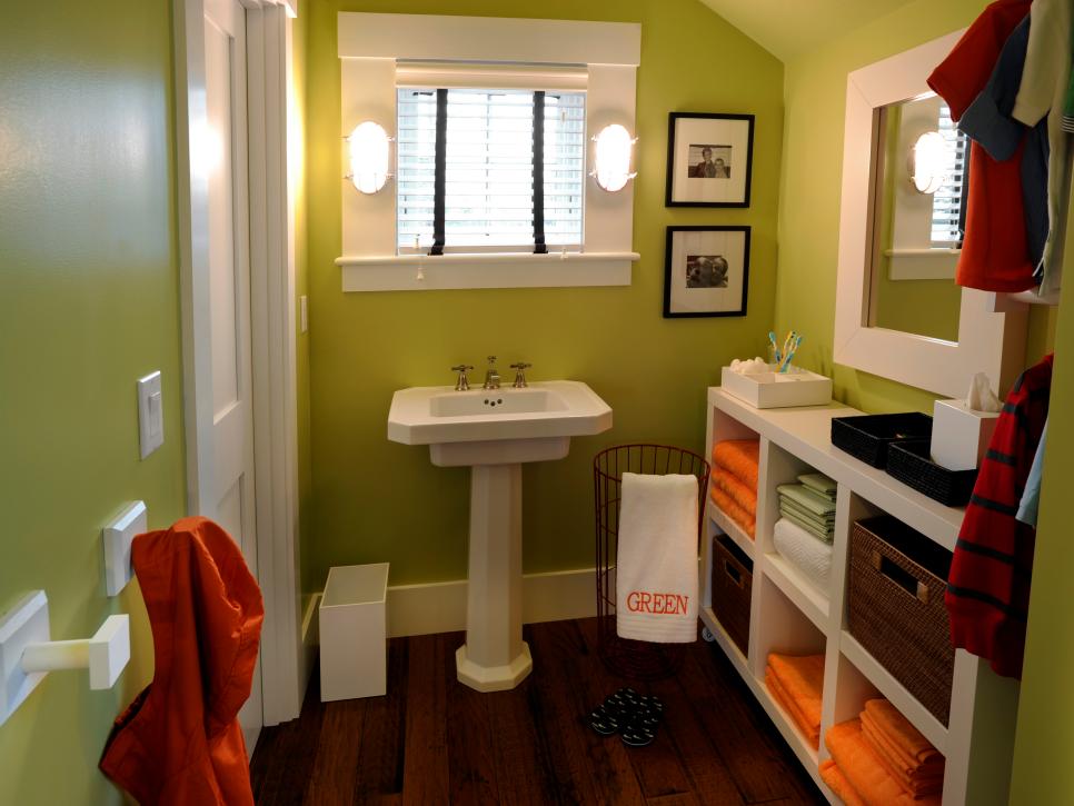 12 stylish bathroom designs for kids | hgtv