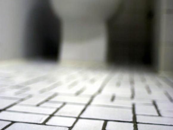 bathroom floor