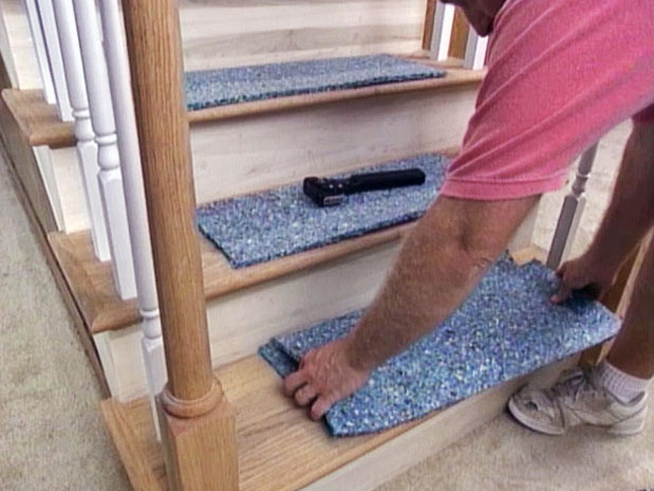 How to Install a Carpet Runner on Stairs HGTV