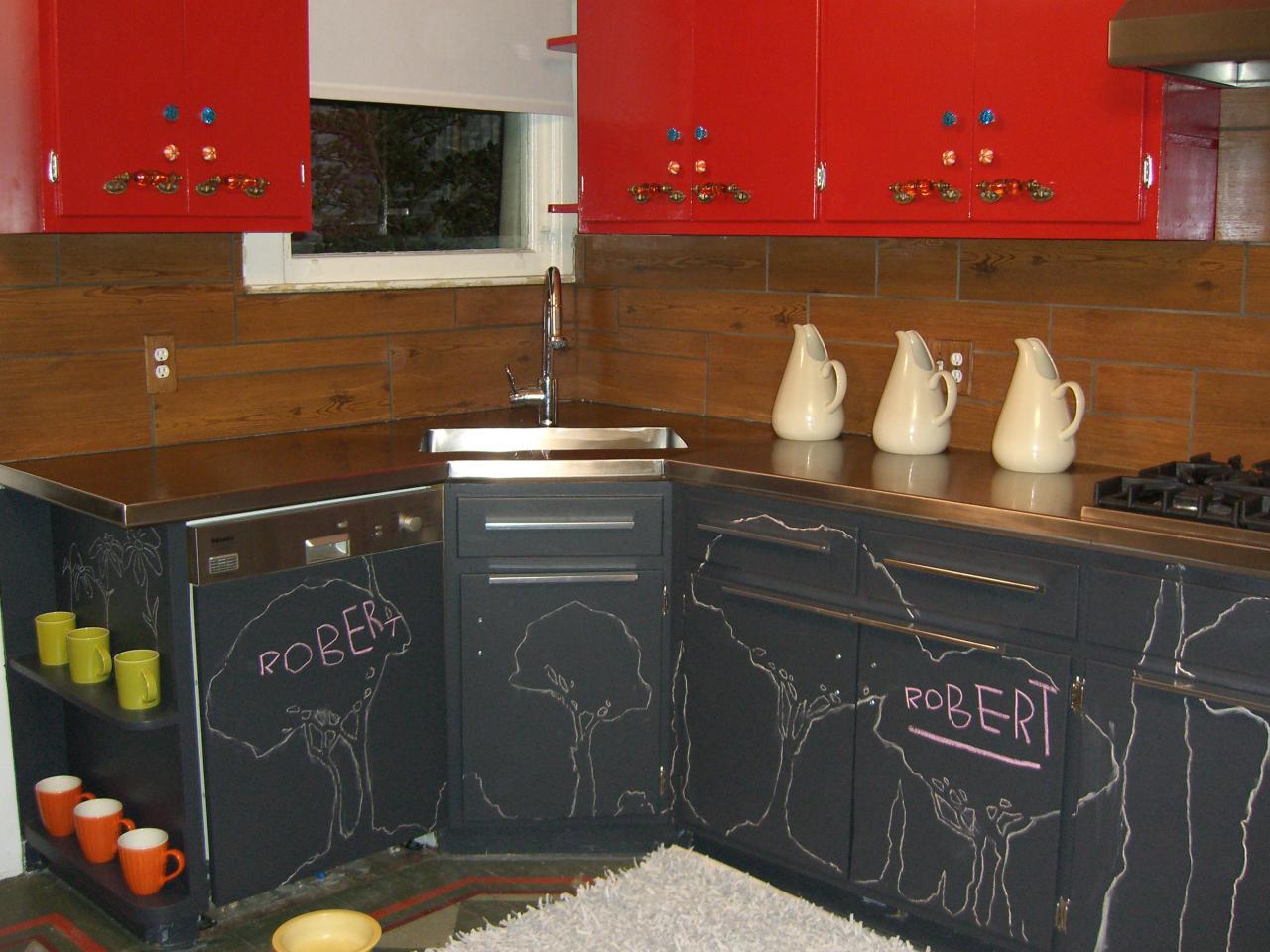 Painting Kitchen Cabinet Doors Pictures Ideas From HGTV HGTV