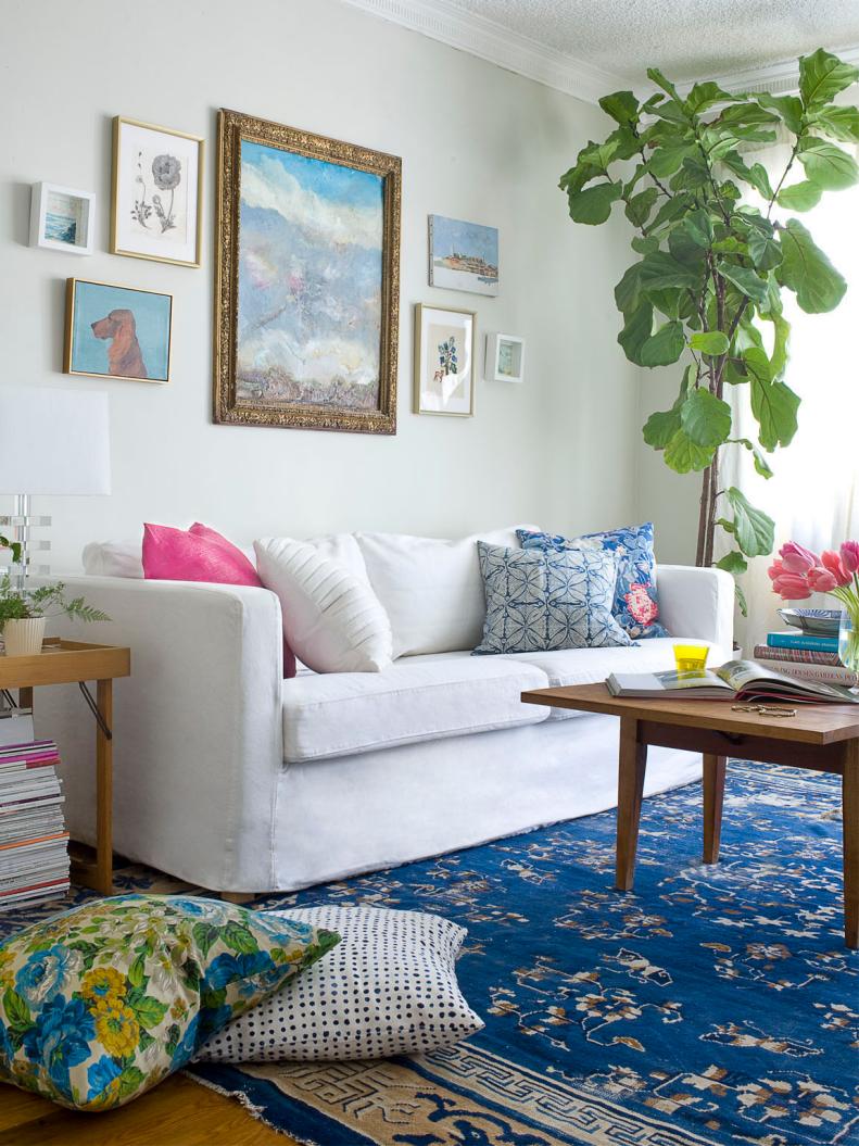 Emily Henderson Eclectic Living Space