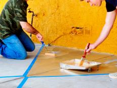 Staining Concrete Floor