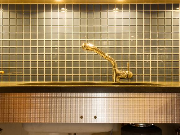 View of Sink Pipes