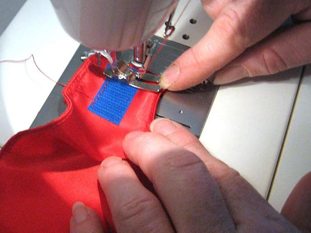 Add Velcro to Superhero Costume Add Velcro to Superhero Costume
