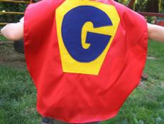 Red Children's Superhero Costume