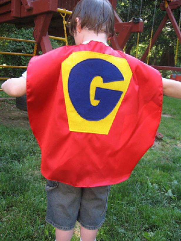 Red Children's Superhero Costume