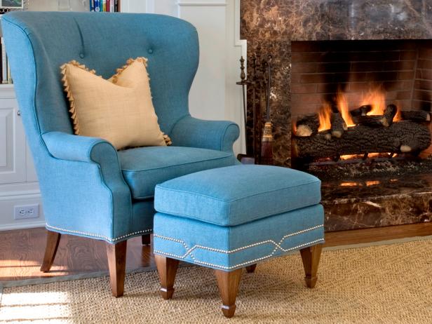 Traditional Fireside Seating Area Traditional Fireside Seating Area