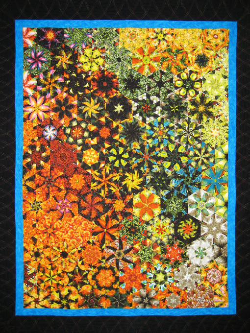 color placement for kaleidoscope quilt