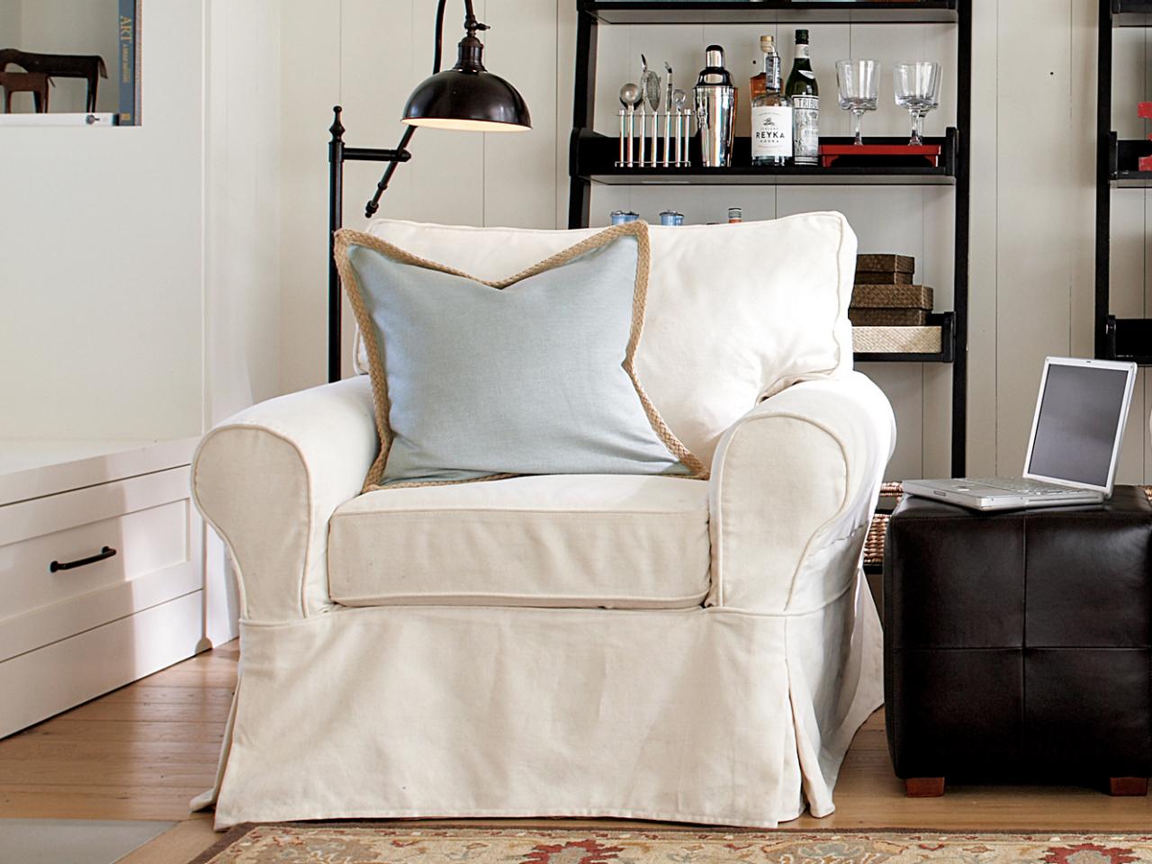 Slipcovers for Chairs, Ottomans and More | Home Decor Accessories