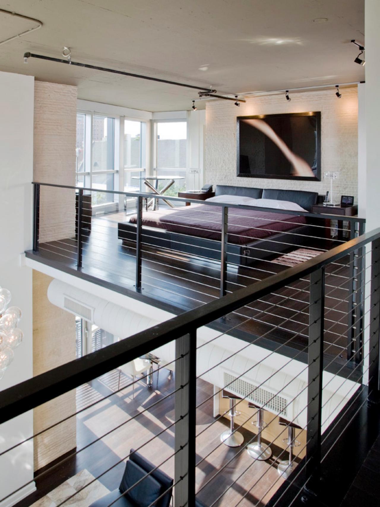 Loft Bedroom | modern penthouse remodel andreas charalambous hgtv Loft Bedroom | modern penthouse remodel andreas charalambous hgtv