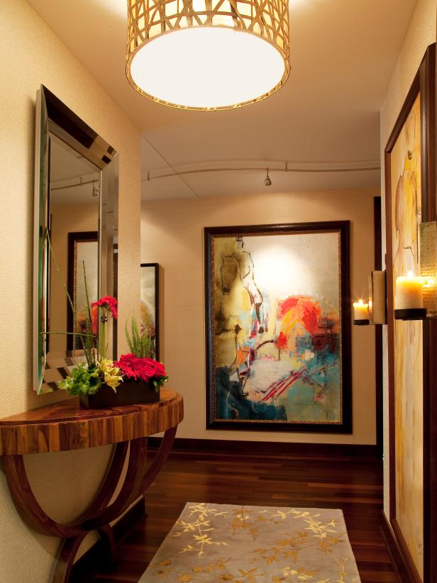 Contemporary Neutral Foyer Contemporary Neutral Foyer