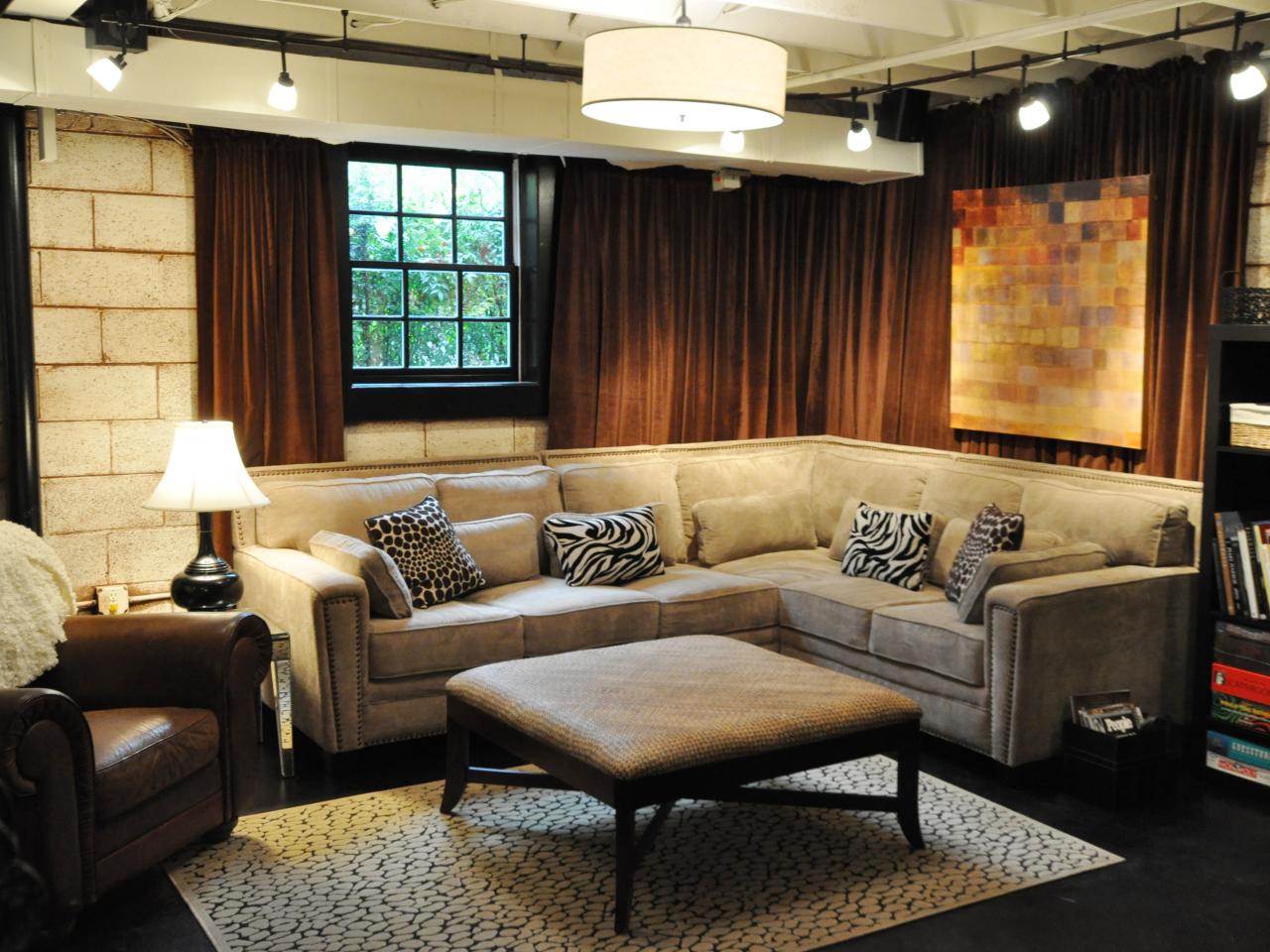 pretty and playful hgtv fan trendytoes transformed her unfinished basement - Unfinished Basement Design pretty and playful hgtv fan trendytoes transformed her unfinished basement - Unfinished Basement Design
