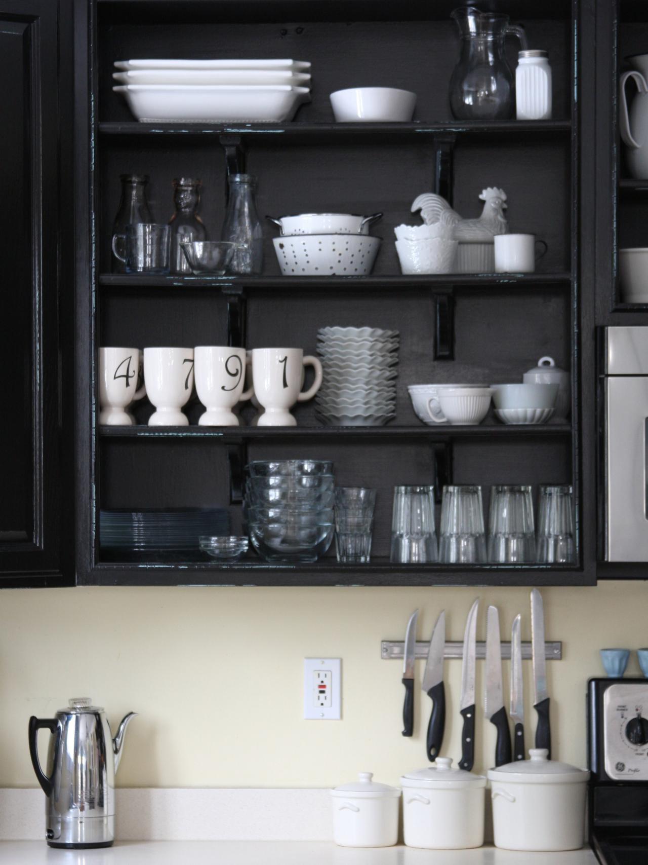 The Benefits Of Open Shelving In The Kitchen HGTVs Decorating