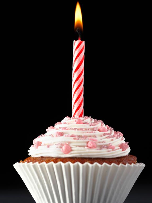 Sweet Birthday Cupcake Design