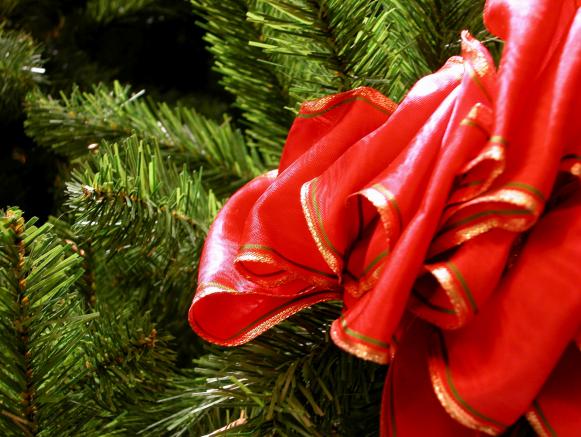 Red Holiday Ribbon Red Holiday Ribbon