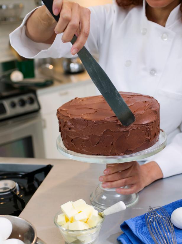 Moist and Rich Homemade Chocolate Frosted Cake Moist and Rich Homemade Chocolate Frosted Cake