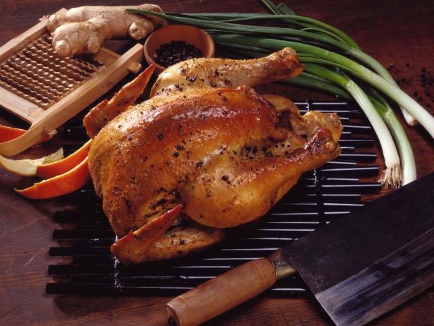 Cooked and Seasoned Whole Chicken