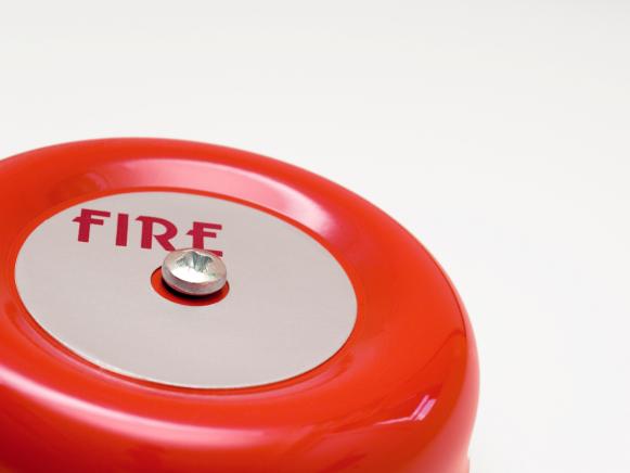 Red Fire Alarm