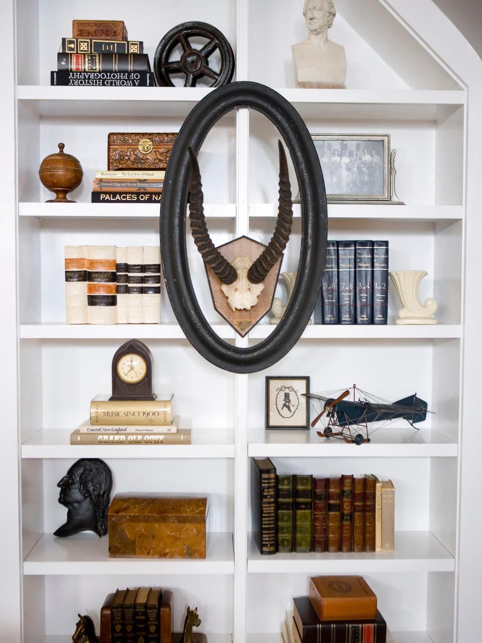 Bookshelf And Wall Shelf Decorating Ideas HGTV