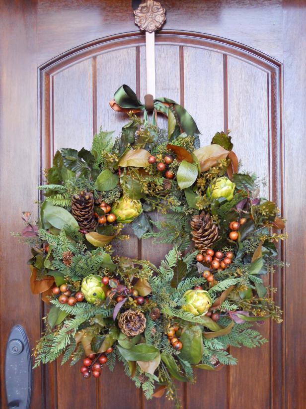 Front Door Holiday Wreath