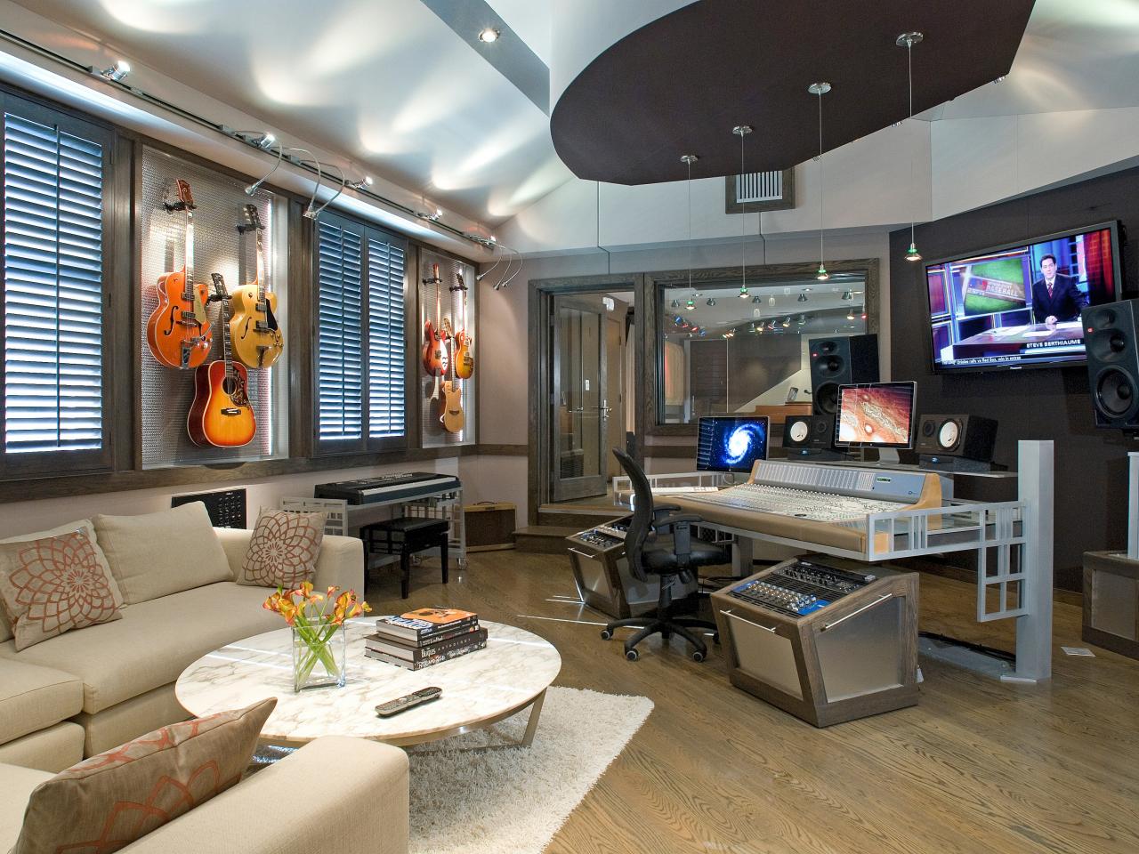 recording studio living room