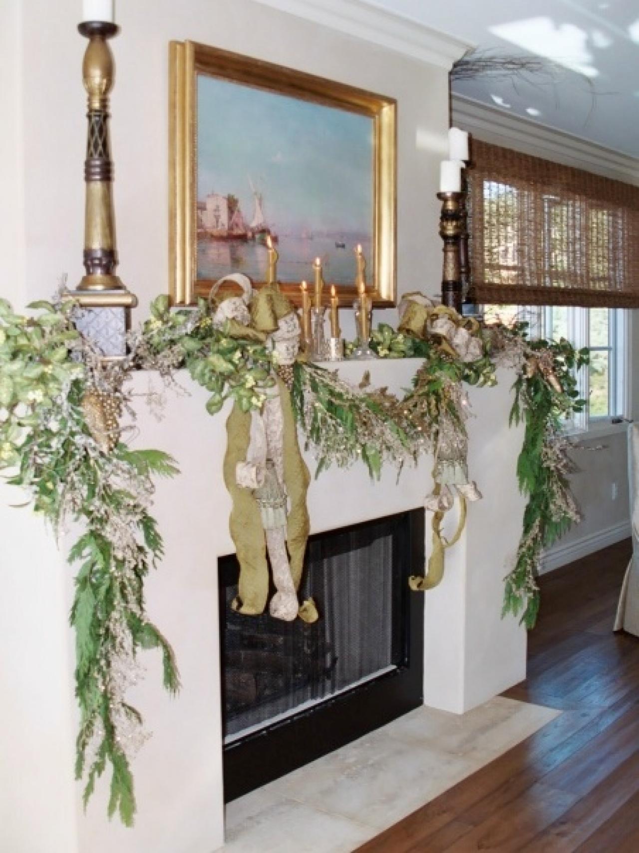 Christmas Mantels Interior Design Styles and Color Schemes for Home