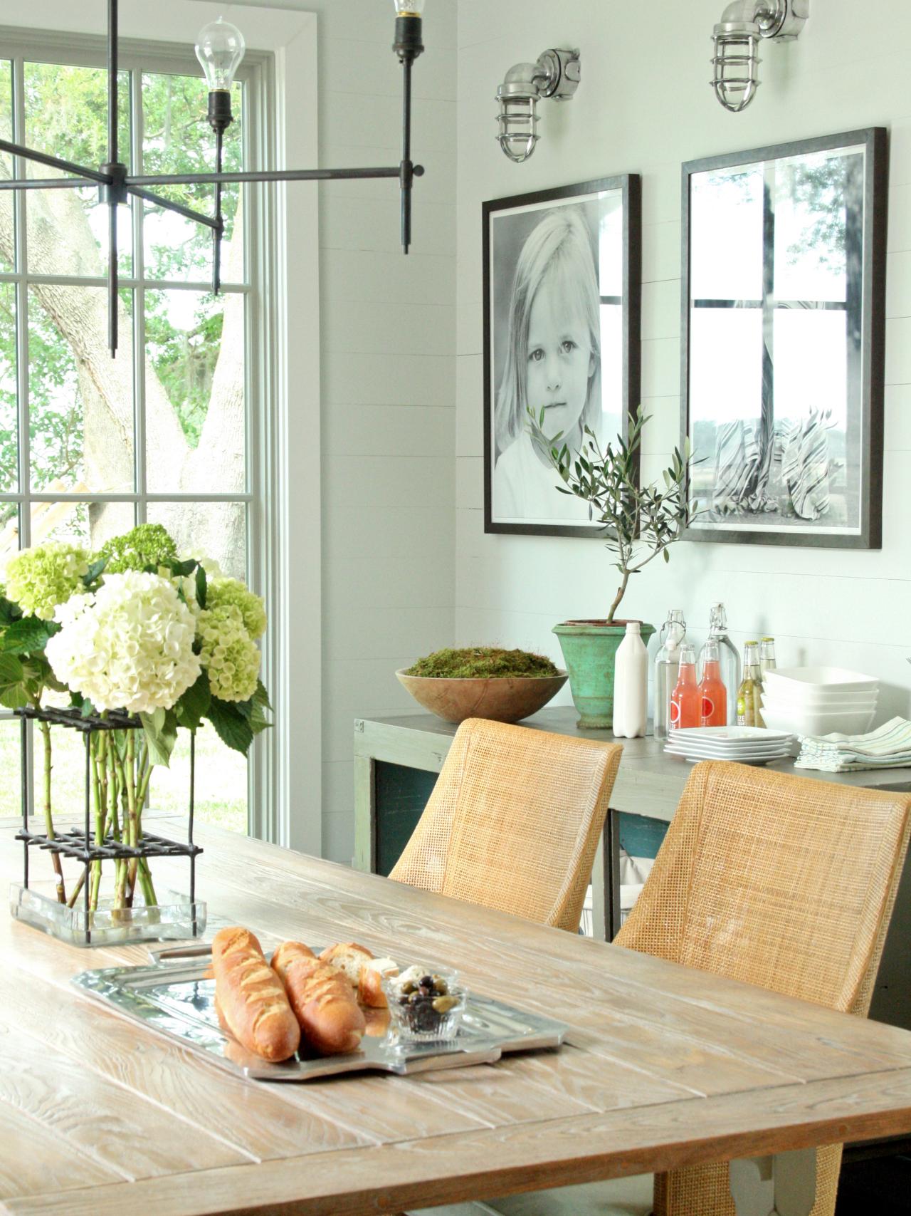 15 Ways To Dress Up Your Dining Room Walls HGTVs Decorating