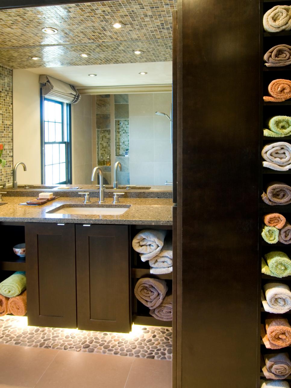 12 Clever Bathroom Storage Ideas Hgtv