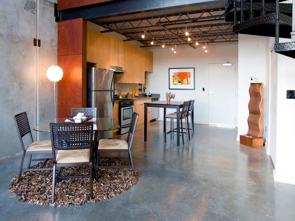 Loft Designed Kitchen Area