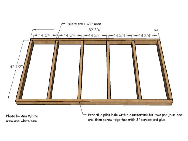 Build the Frame for Hanging Daybed Build the Frame for Hanging Daybed