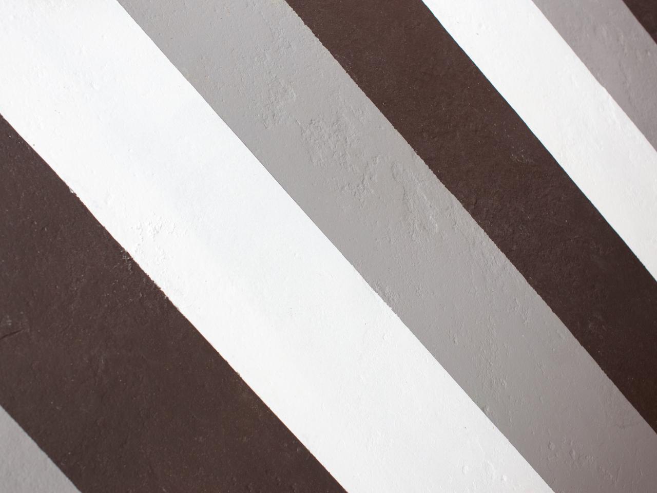 Spice Up Concrete Floors With Painted Stripes HGTV