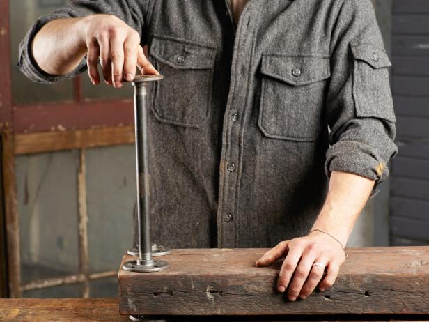 Dan Faires Industrial Rustic Bookshelf Step 9 Dan Faires Industrial Rustic Bookshelf Step 9