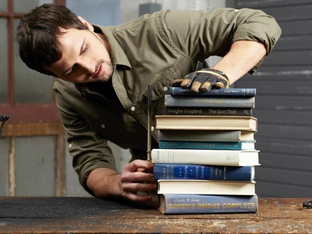 Step 2 Dan Faires Recycles Old Books Into Lamp Step 2 Dan Faires Recycles Old Books Into Lamp