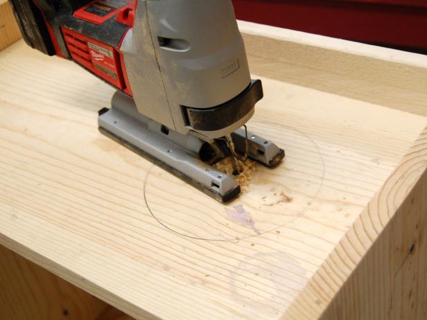 Cut Hole for Sink Cut Hole for Sink
