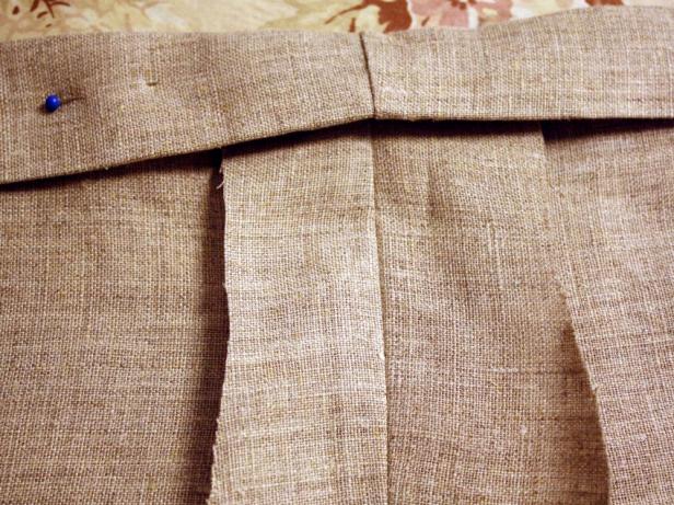 Sew and Hem the Slipcover Sew and Hem the Slipcover