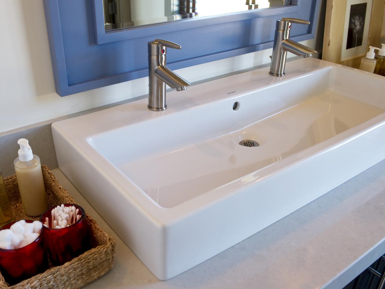 Single Faucet Trough Sink Home Design Plan