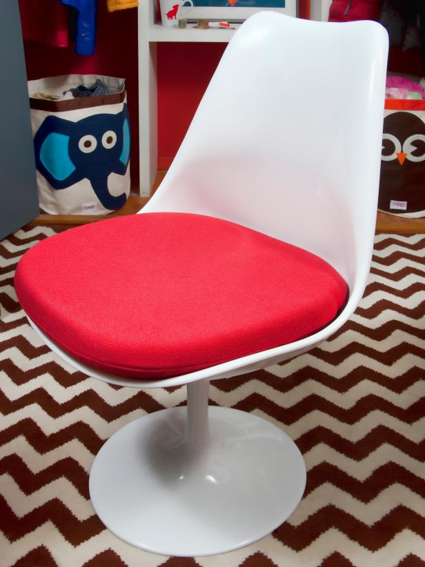 Tulip Chair in Child's Room Tulip Chair in Child's Room