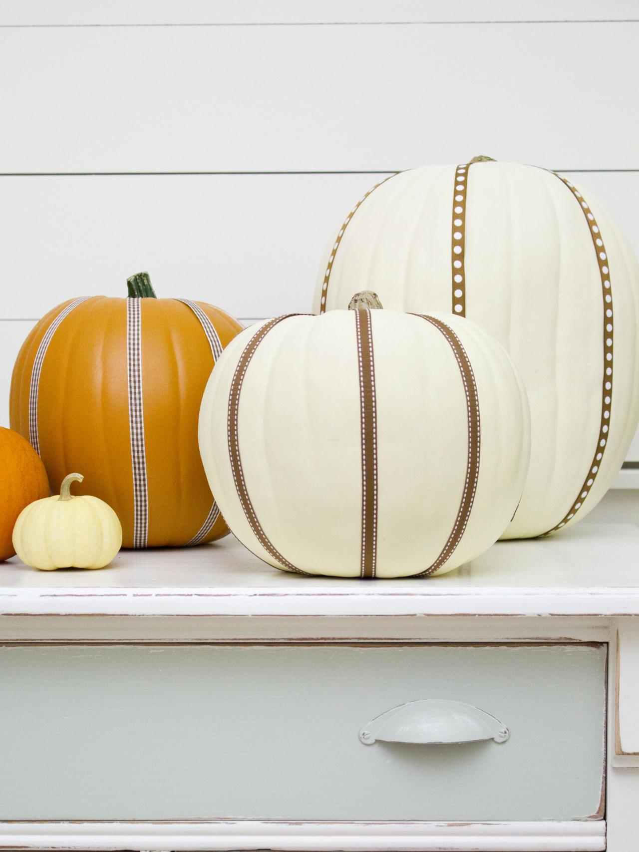 Decorate Pumpkins 30 Fall Ideas With Paint Rhinestones And Lace Or Why Not Get Arty With Some Ribbon And Glitter Have A Go At These Pumpkin Decoration Ideas