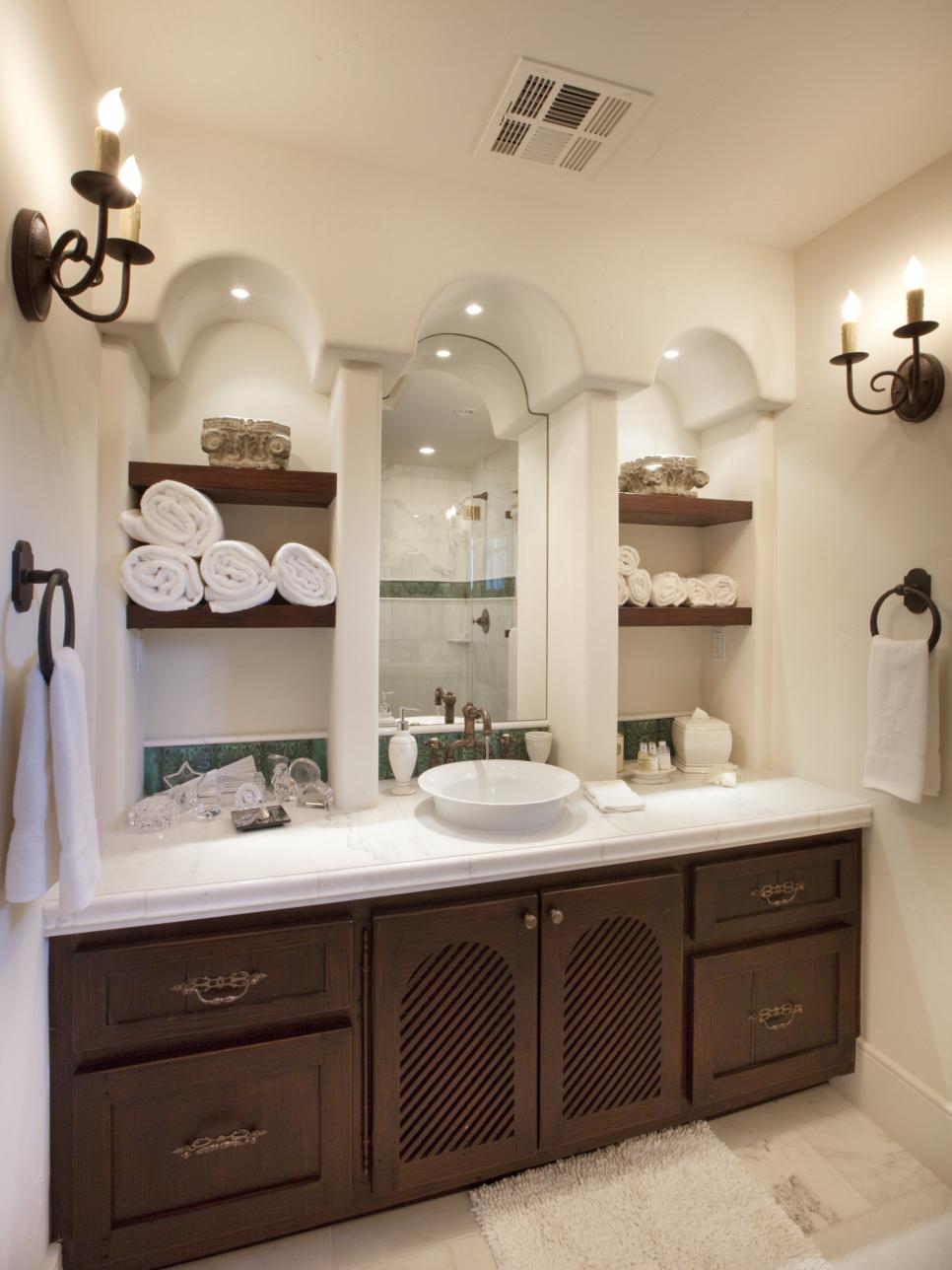 12 Clever Bathroom Storage Ideas | HGTV