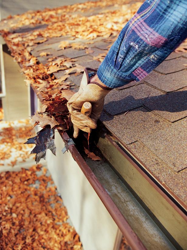 Cleaning Gutters