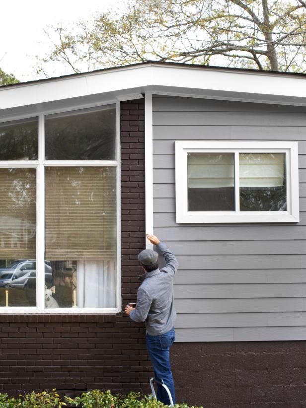 Freshly Painted Home Exterior