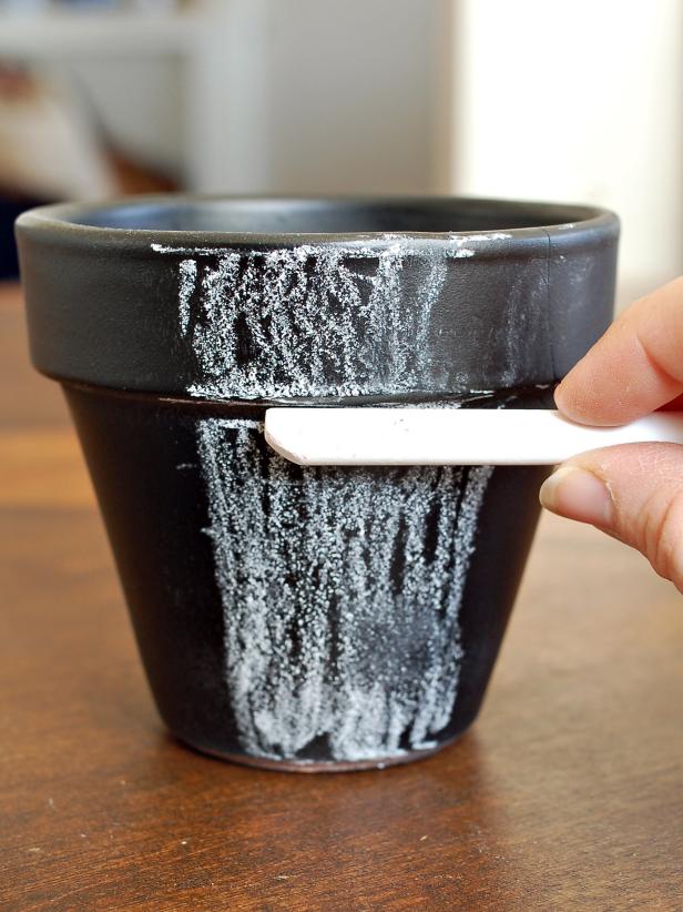 Chalkboard Pot Chalkboard Pot