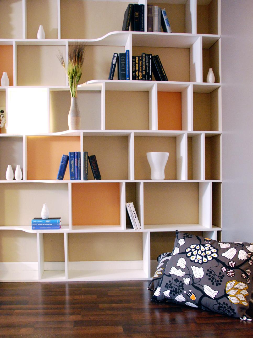 Functional and Stylish Wall-to-Wall Shelves | HGTV Functional and Stylish Wall-to-Wall Shelves | HGTV